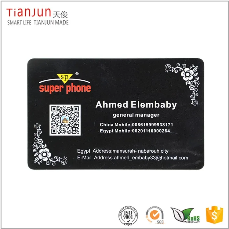 Customized NTAG213 216 Plastic RFID NFC Card for School,Business,Traffic