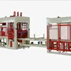 Produzione Di mattoni Ad Incastro Finitrice Machine del Block In Calcestruzzo Per La Vendita