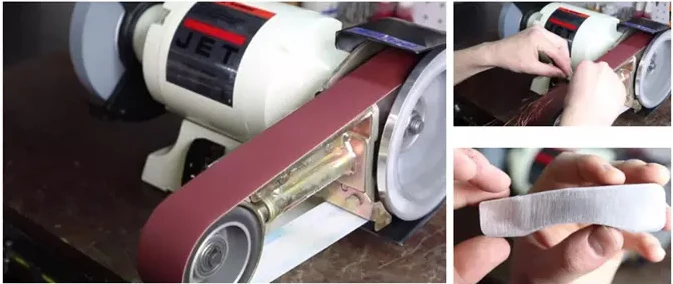 Aluminum Oxide sanding belt for floor polishing