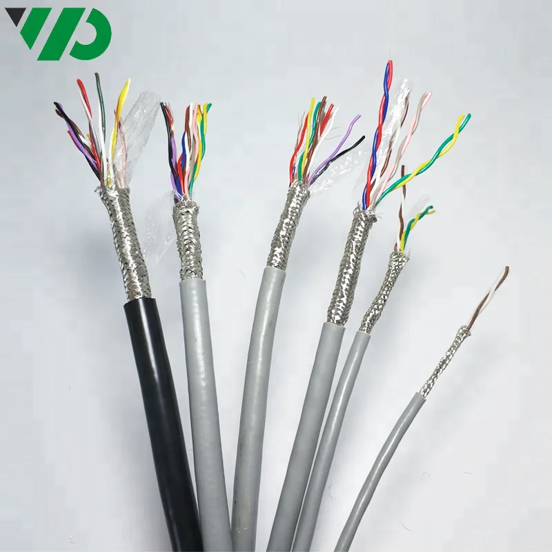 Liycy 8x2x0.5mm2 Flexible Shielded Data Cable Low Voltage Cable Vde&ce ...