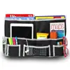 10 Pocket Bedside Caddy Hanging Storage Organizer for Books, Phones, Tablets, Accessory and TV Remote