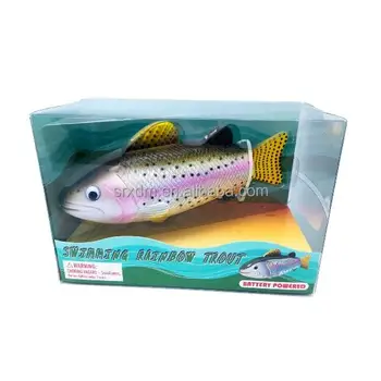 plastic trout toy