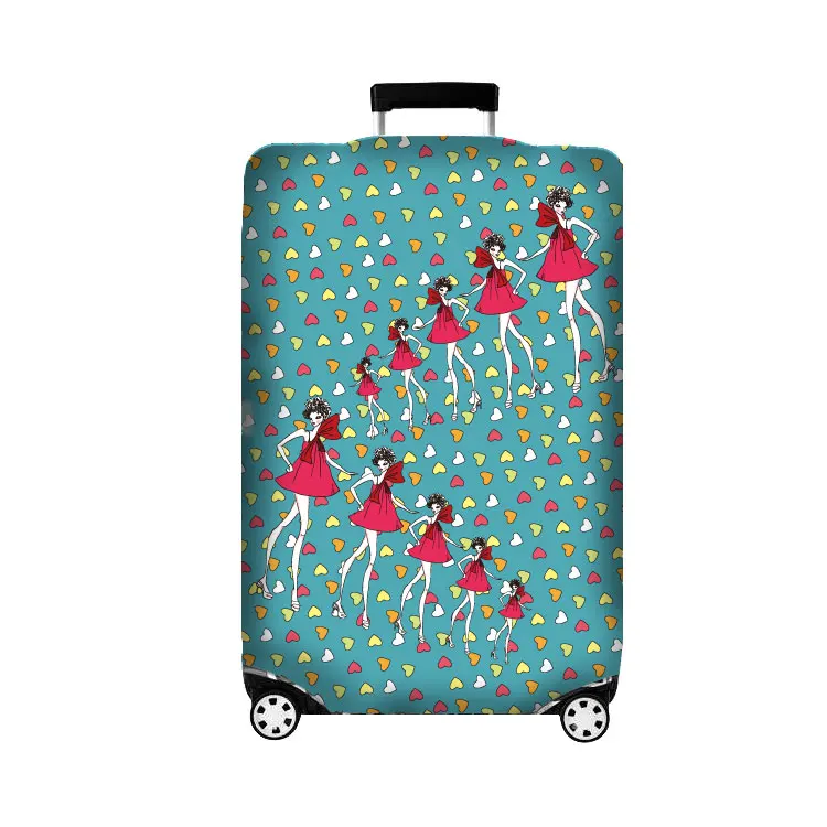Diy Custom Taobao Polyester Spandex Suitcase Luggage Cover - Buy Diy ...