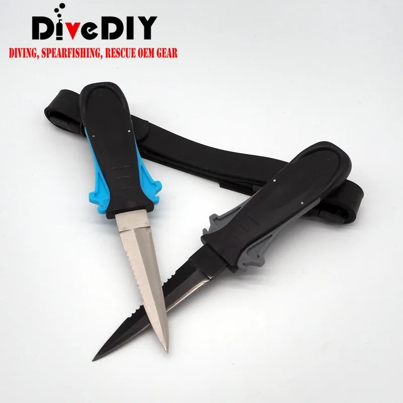 Spearfishing Scuba Diving Knife For Super Sharp And Pointy Finisher