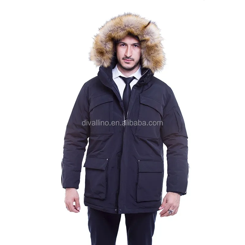 down filled parka mens