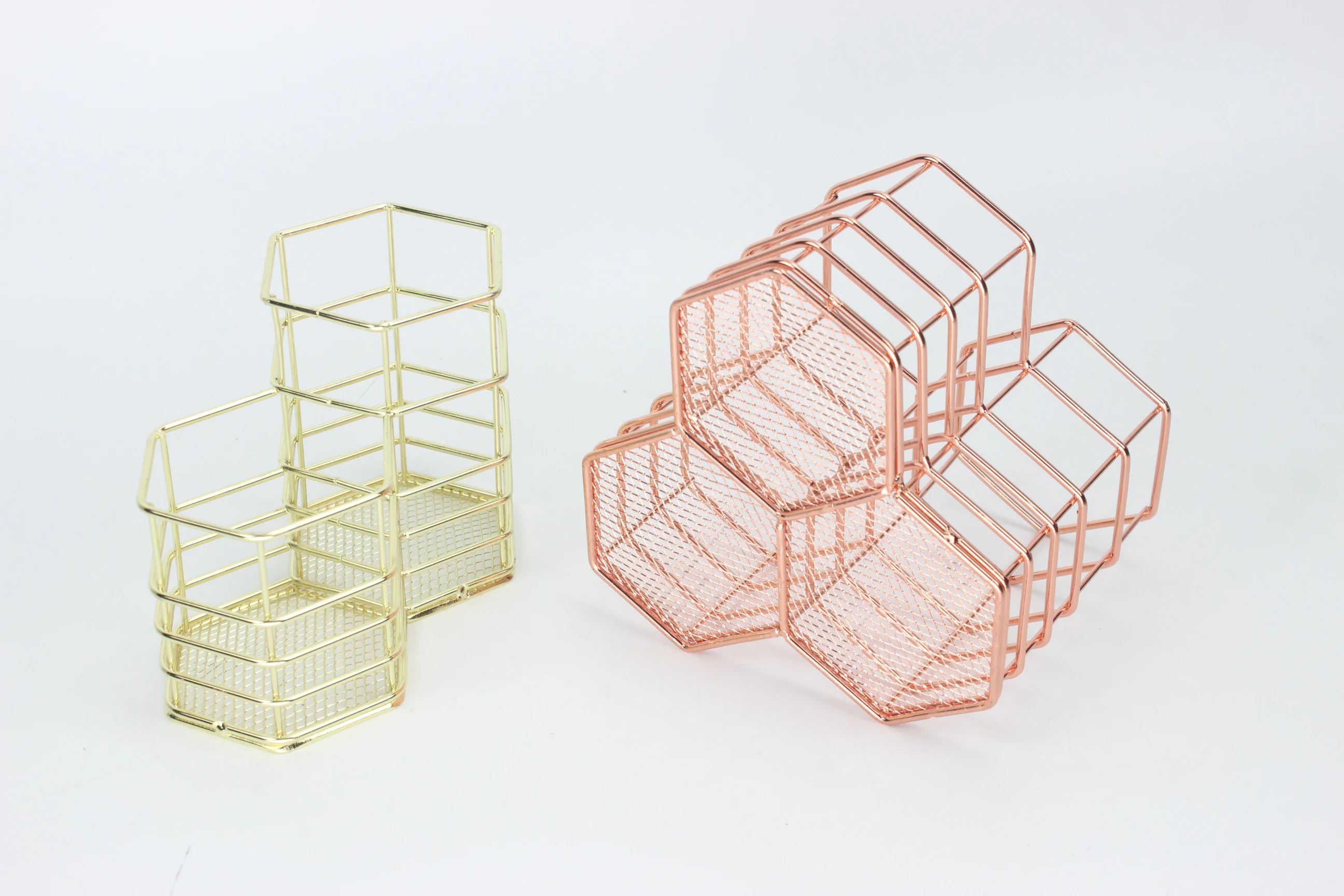 wire mesh pencil holder