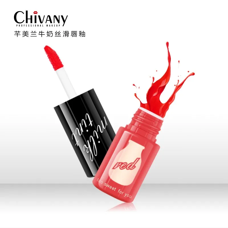 Chivany Oem Your Logo Private Label Milk Lip Tint Matte Lipgloss - Buy ...
