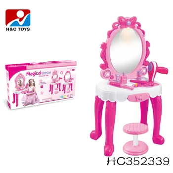 a toy makeup table