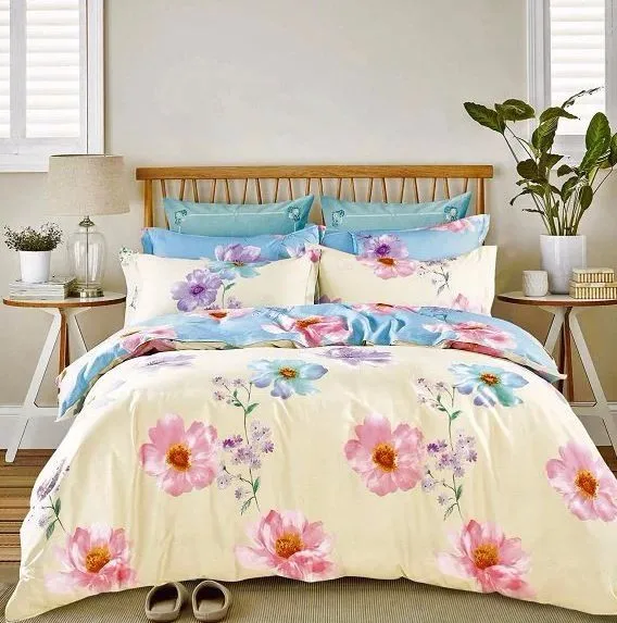 Twin,queen,full,king Size And Plain Dyed Pattern Cheap Bed Sheet Sets 