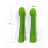 Soft Dining Spoon Bamboo Shape Silicone Baby Spoon