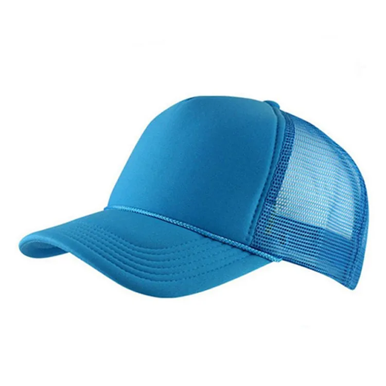 Custom Foam Mesh Cheap 5 Panel Blank Polyester Rope Trucker Hat Buy