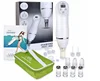 A new skin rejuvenation method takes a diamond tip and vacuum motor to suction out redundant sebum, dead skin cells,