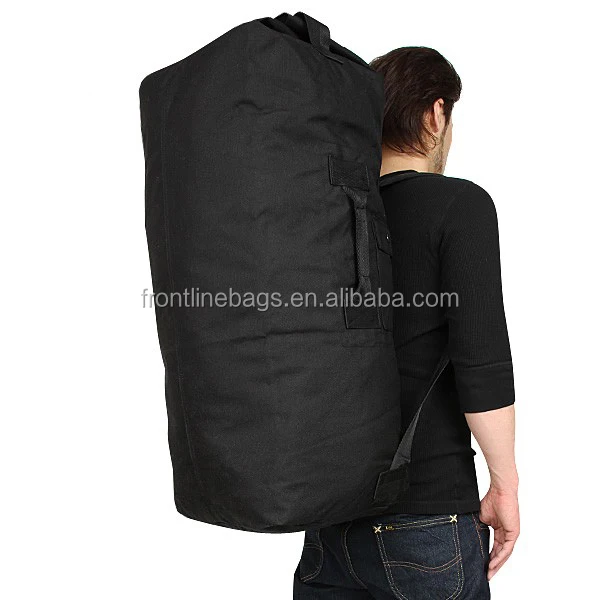 canvas duffle bag