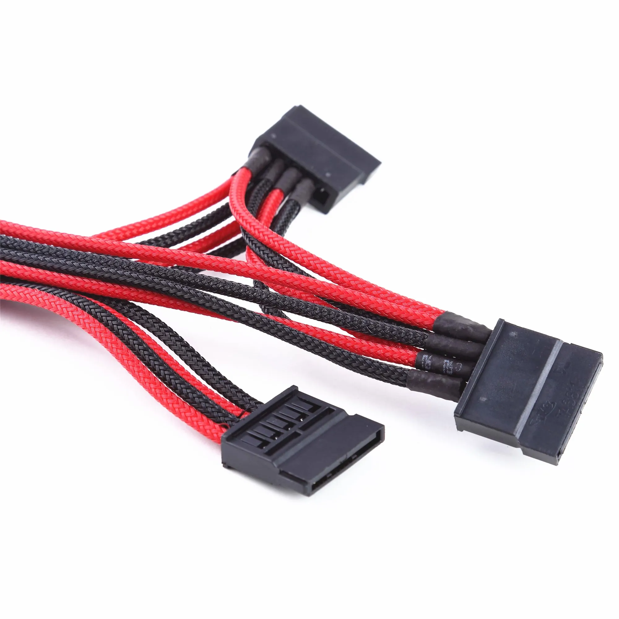 sata 15 针双母延长电缆