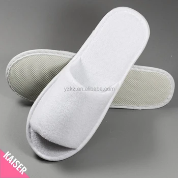 Cheap Disposable Terry Shower Slippers,Hotel Shower Slippers,Open Toed ...