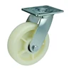 WBD 6 inch heavy duty swivel castor white nylon caster wheel for industrial