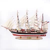 Mettle New Arrival Length 100 CM Creative Design Wooden Boat Ship Model For Souvenir Gift