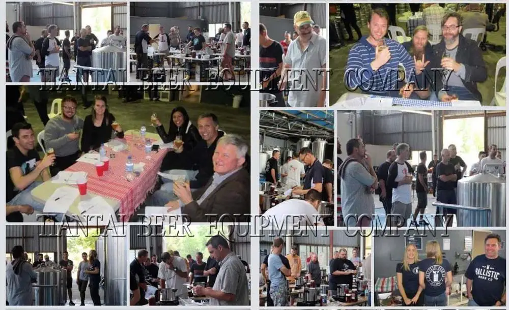 Brewery Beer Fermenting Plant With PLC Controlling