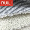 polyester drawn needle fake lamb fur jacket fabric