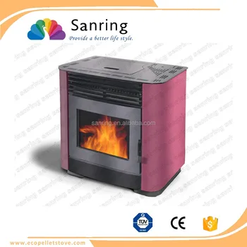 Quality 13 Kw Pink Color Wood Pellet Stove Pellet Heater Pellet