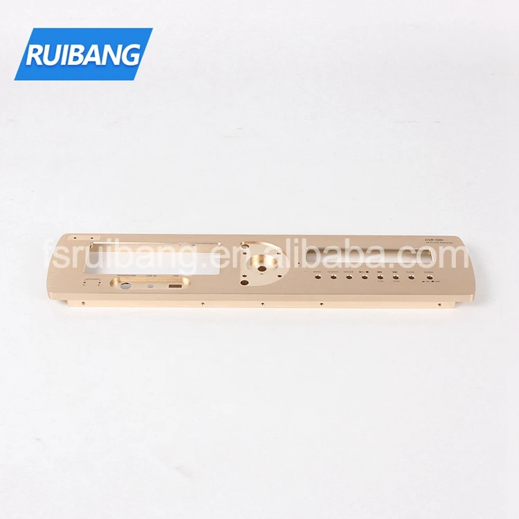 Aluminum front plate