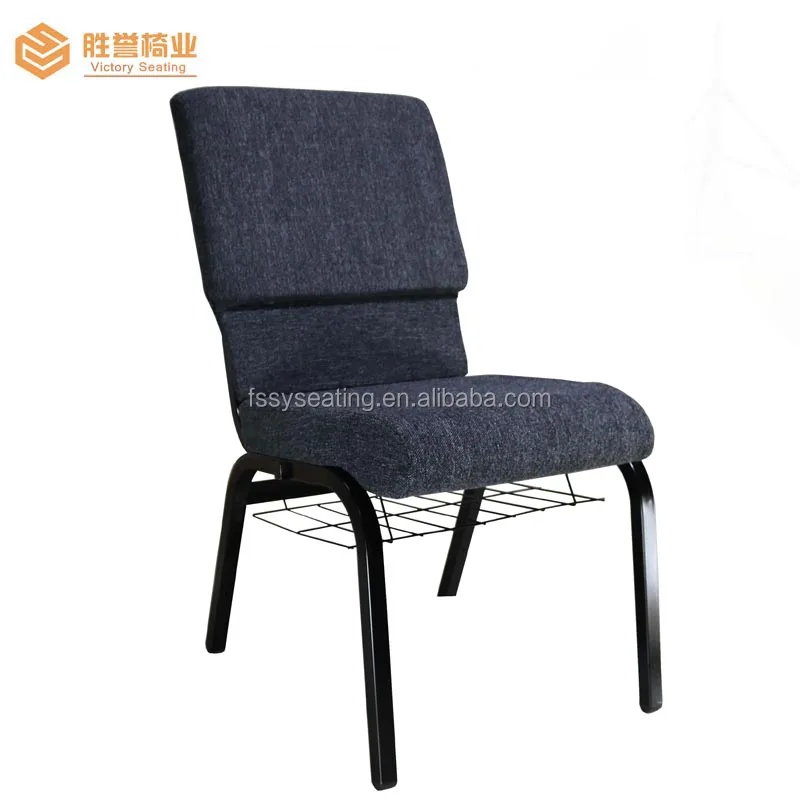 Modern Highquality Stackable Church Chairs For Auditorium Prayer Chair