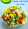 colorful fruity flavor bone star shape tablet candy with oem order