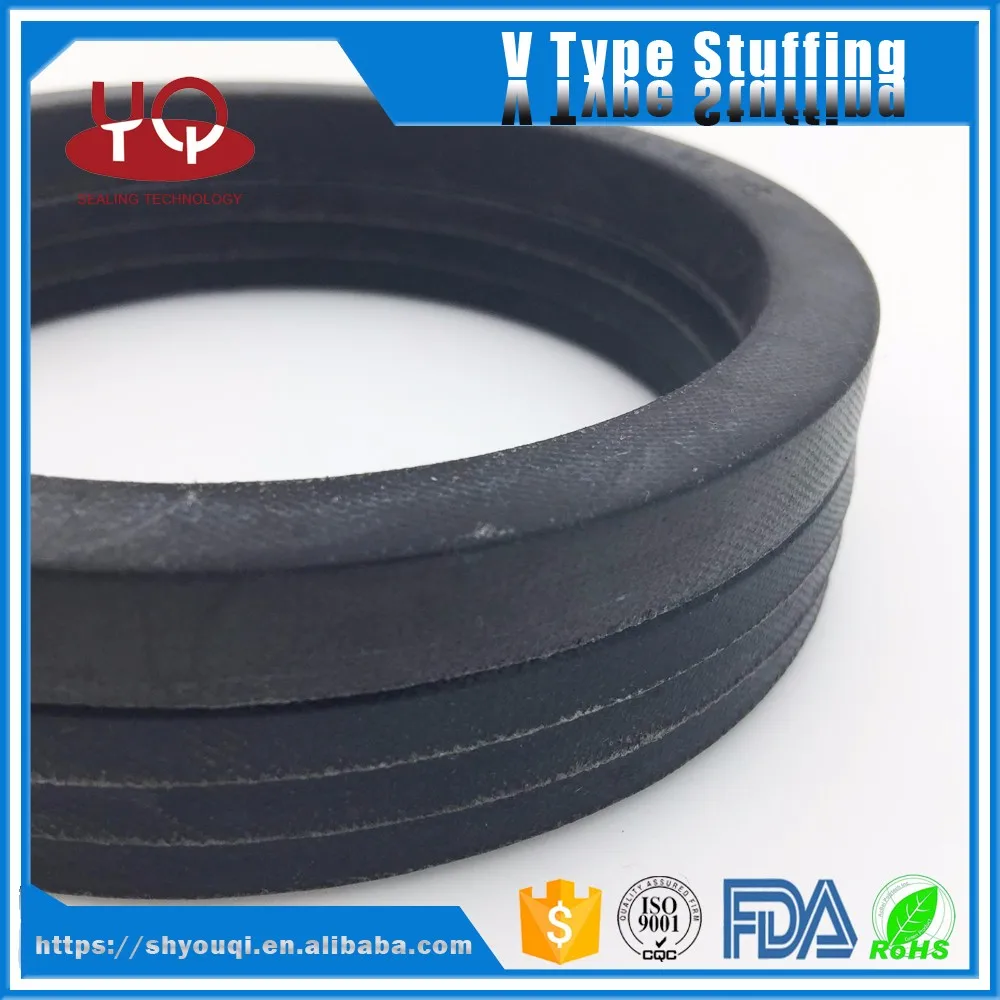 Fabric Reinforced Ptfe Material High Pressure Work Environment Vee ...