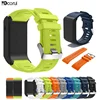 BOORUI Soft Silicone 30mm Watch Strap Replacement for Garmin vivoactive HR Smart Watch Accessories with 2 small screwdrivers