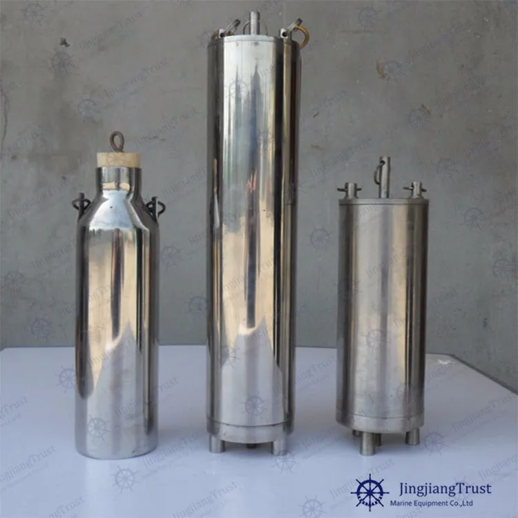 IMPA 651377,SAMPLING BOTTLE,BOTTOM COLLECT STAINLESS STEEL 500CC, View