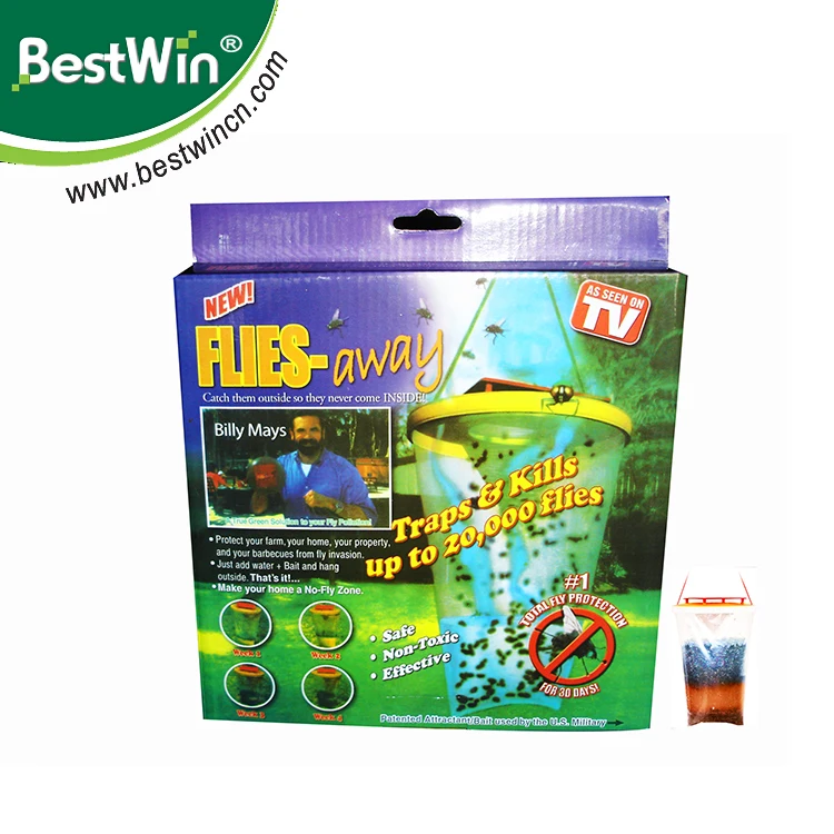 Koolmei 6piece Hanging Fly Trap Disposable Fly Trap Bag