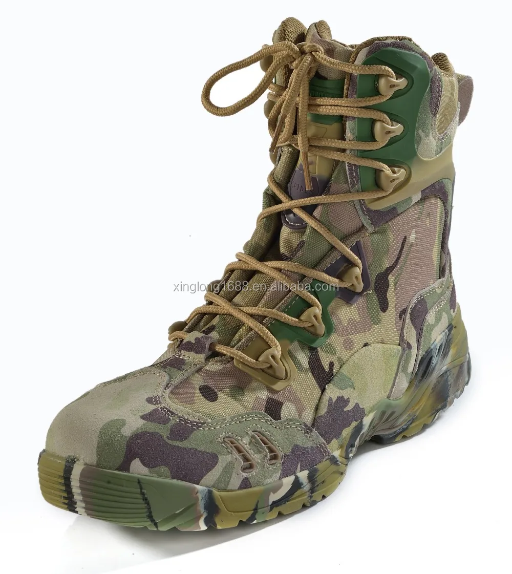 Fashion Camouflage Color Waterproof Durable Military Boots - Buy ...