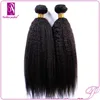 2017 Hot !!! Wholesale Cheap 100% Unprocessed Virgin Mongolian Human Kinky Straight Yaki Hair Weave