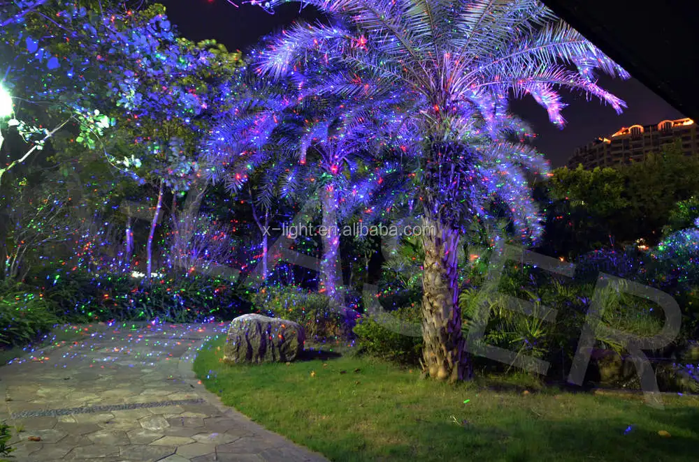 outdoor weihnachtslaserlicht straßenlaterne elf licht blue laser christmas lights