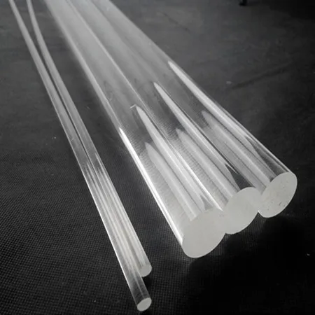 Ø 10 mm longeur 1000 mm transparente Barre ronde acrylique plexiglass 