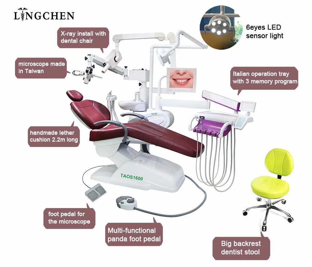 Guangzhou Factory Dental Chair Price With Microscope X Ray From China