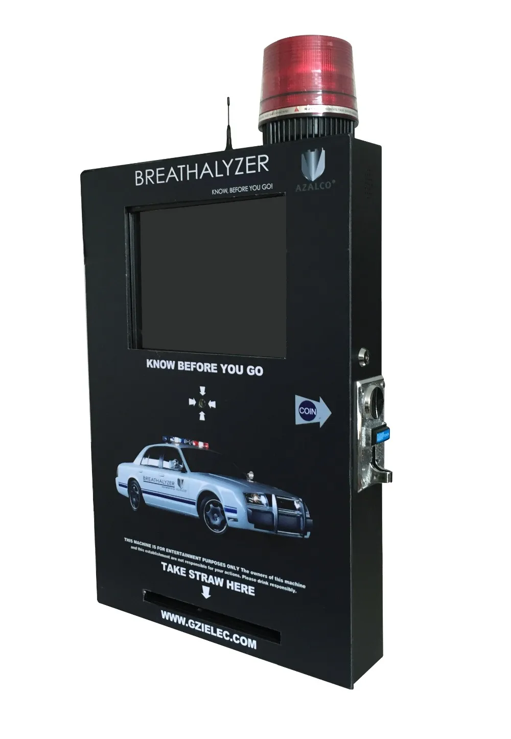 Coin Operated M2m Vending Breathalyzer With Touch Screen Buy China