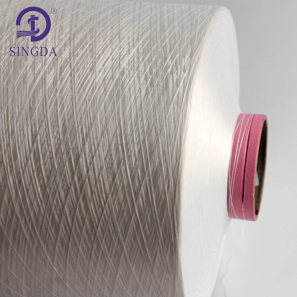 Even Evenness 100 Polyester Dty Yarn Aa Grade Draw Textured Yarn 150/48