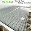 Industrial Cultivation Fixed Benches garden tables for plants waterbed self-watering plant display system