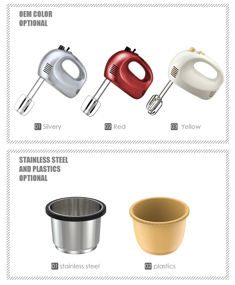 Battery Operated Mini Hand Mixer Electric With 2500ml Rotary Bowl Buy