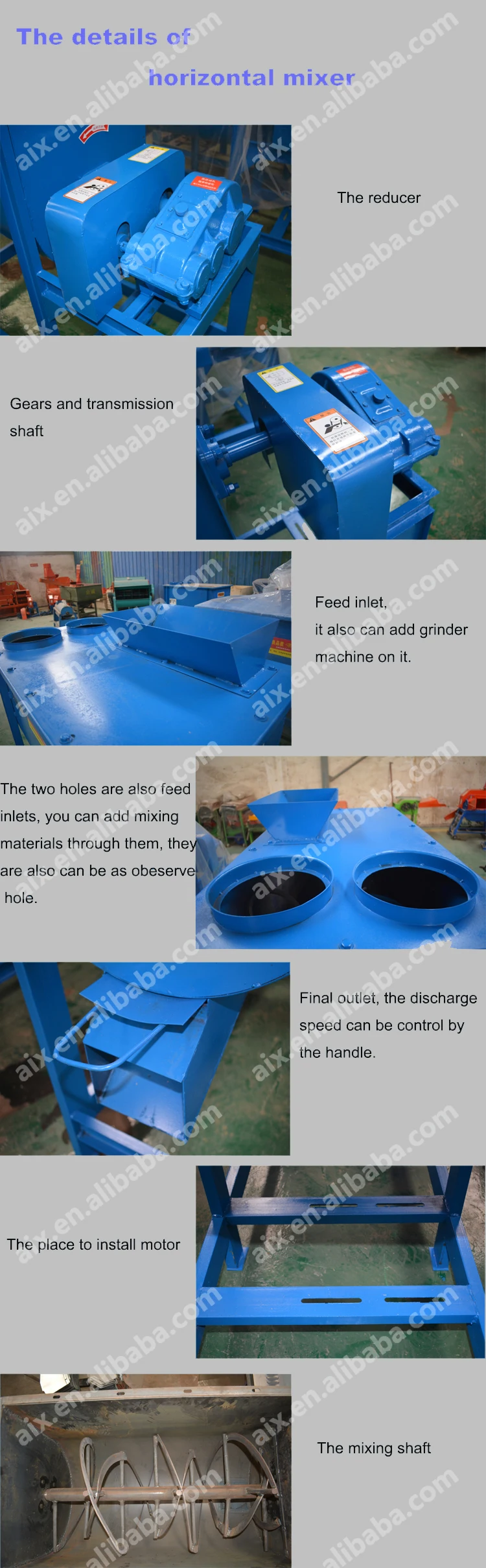 feed mixer machine (14)