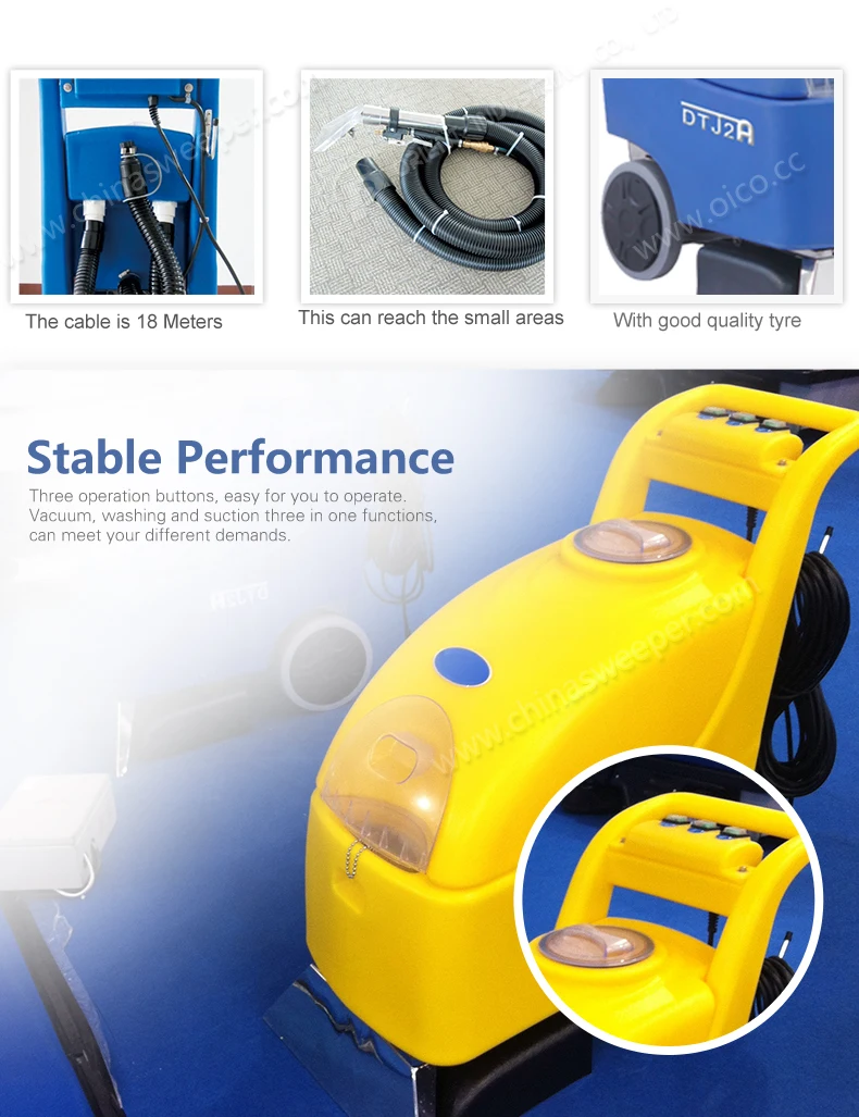 Dtj2a Automatic Carpet Cleaning Machines Dry Foam Carpet Washing