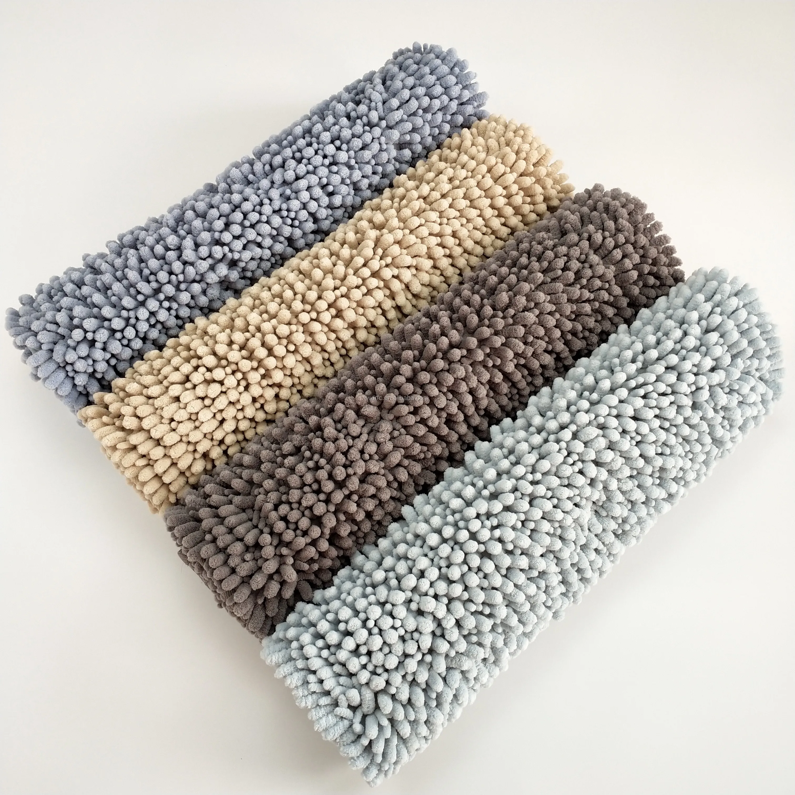 高品质刺绣雪尼尔狗垫