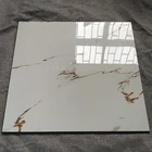 Azulejos de cer&acirc;mica branca brilhante porcelana porcelana