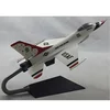 Custom made handmade carved polyresin f 16 model plane