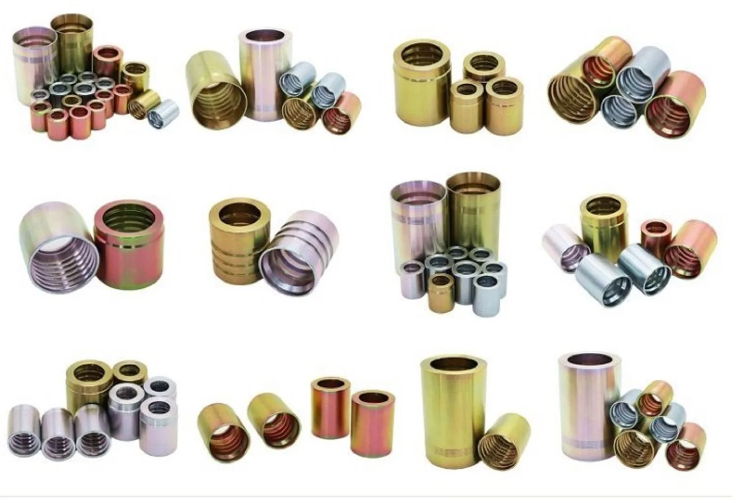 High Quality Carbon Steel Ferrule Reinforced Hydraulic Fitting For Pipe ...