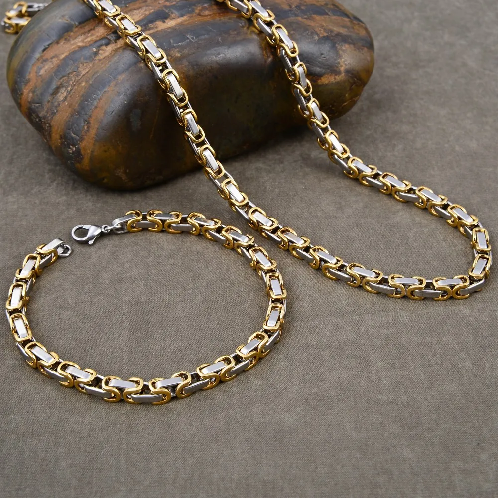Stainless Steel Luxury Chain Dubai New Gold Plated Chain Design For Man