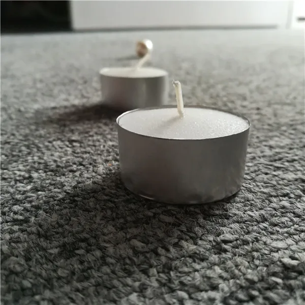White 50 pack 17g tea light candle hot selling unscented