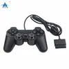 Wired PS2 controller joystick gamepad joypad with double shock feedback