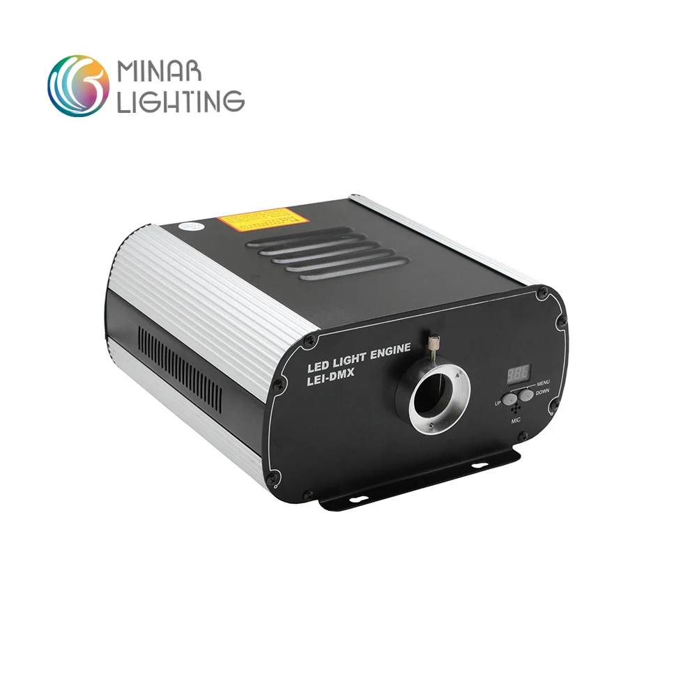40w Rgbw Led Big Power Fiber Optic Light Generator With Dmx Twinkle
